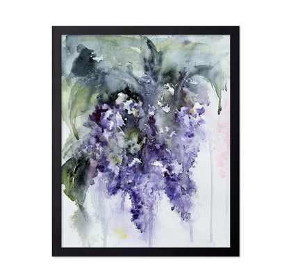 Lilac Flower Rain