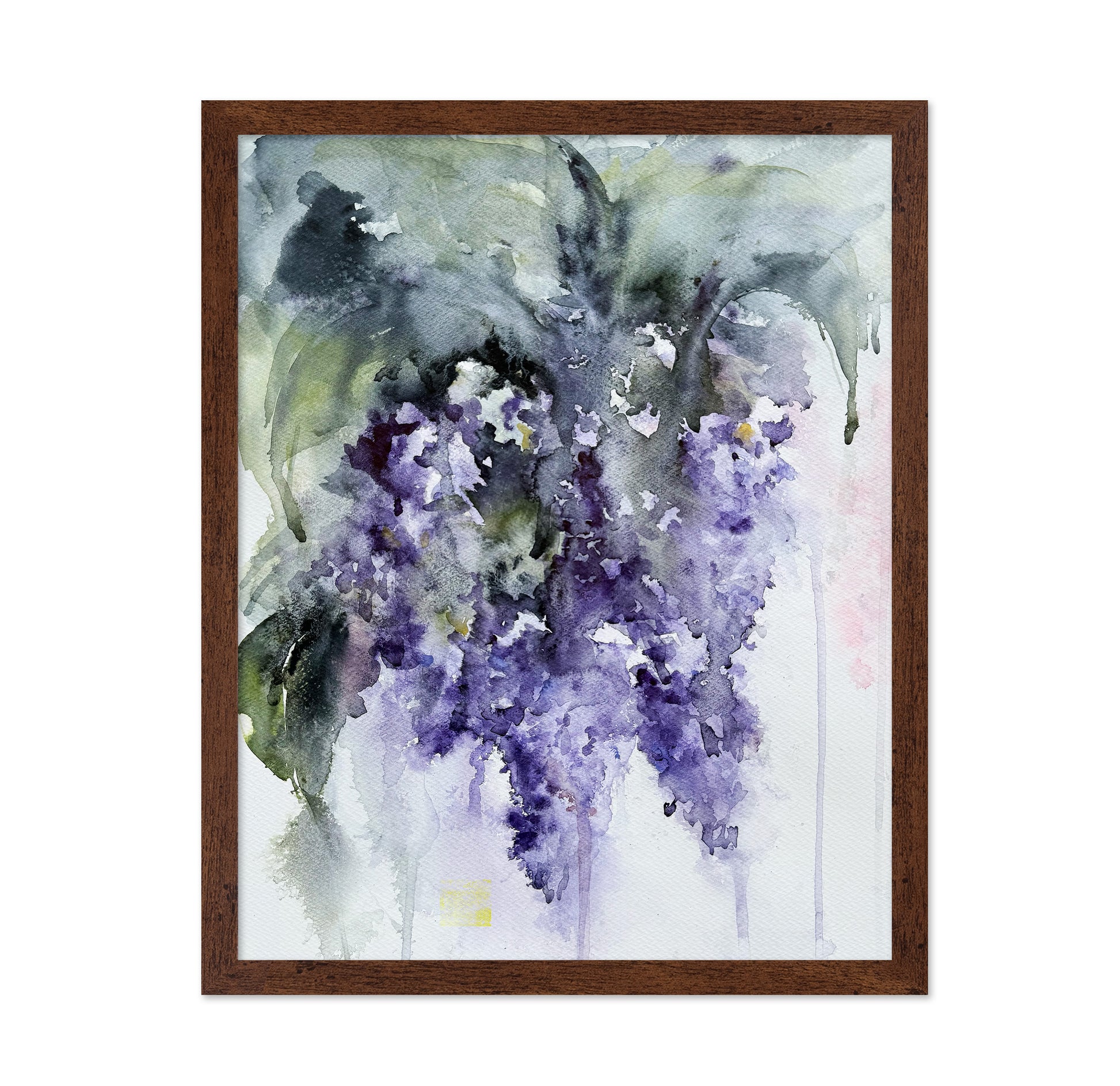 Lilac Flower Rain