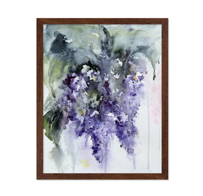 Lilac Flower Rain