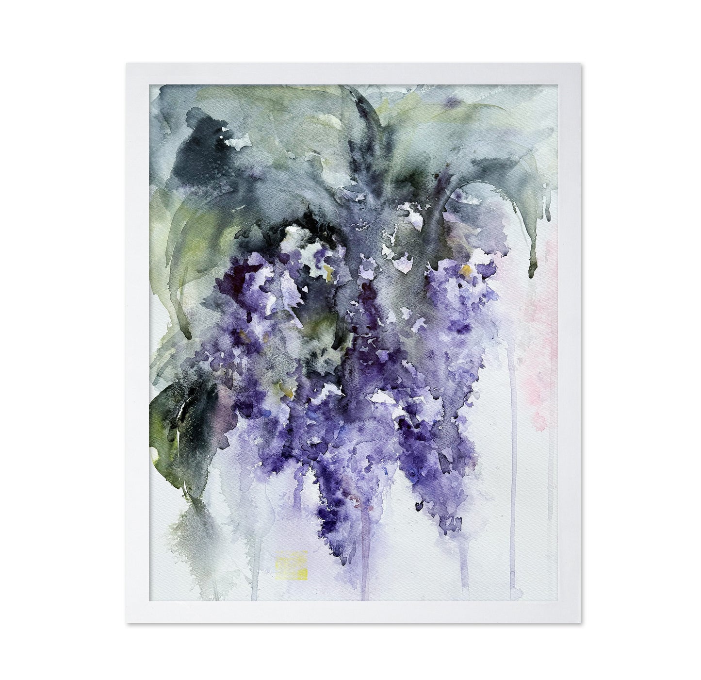 Lilac Flower Rain