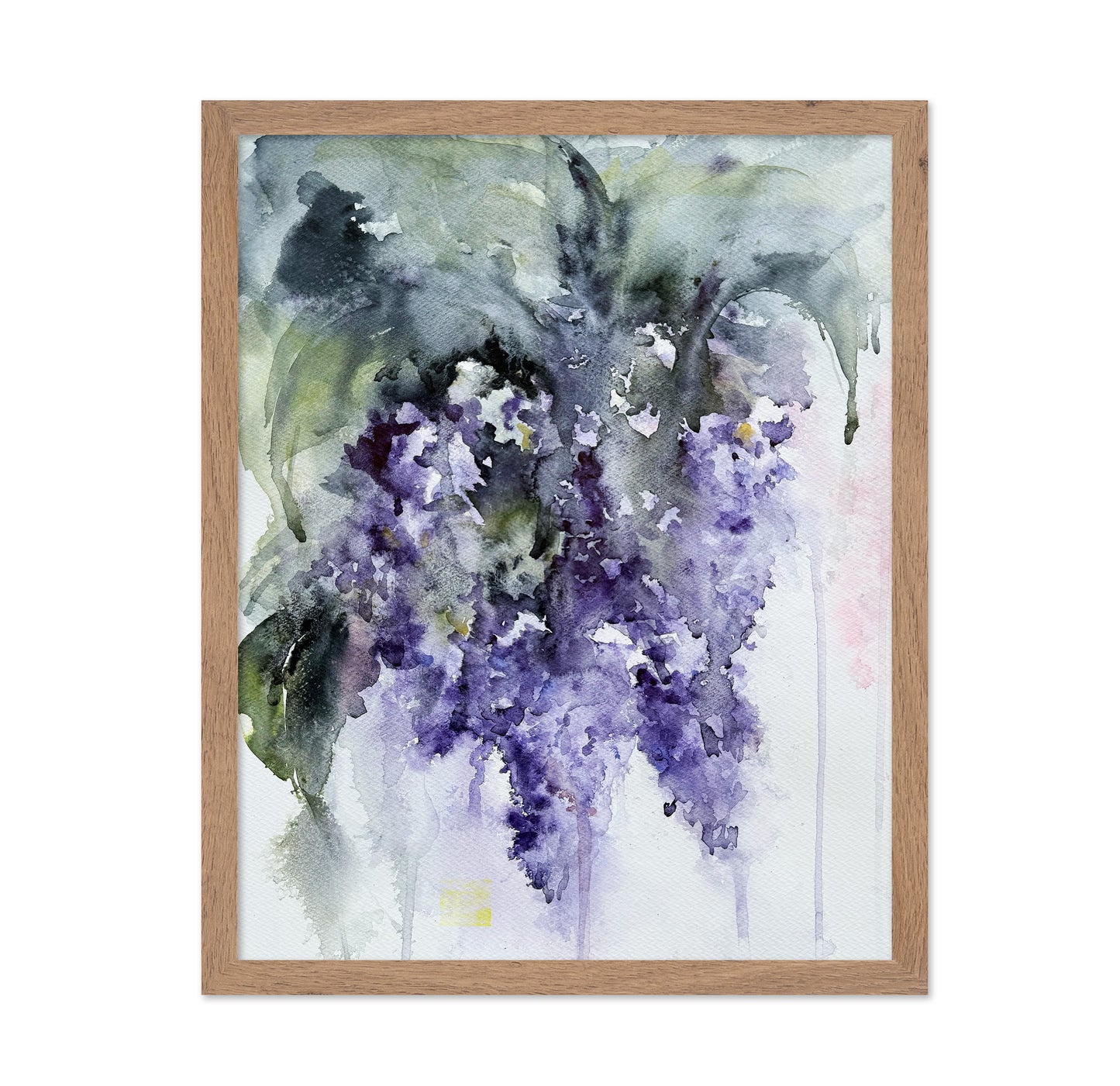 Lilac Flower Rain