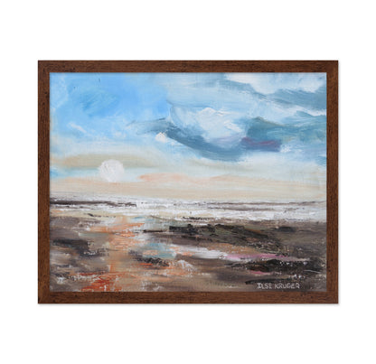 Serene Seascape with a Dynamic Sky