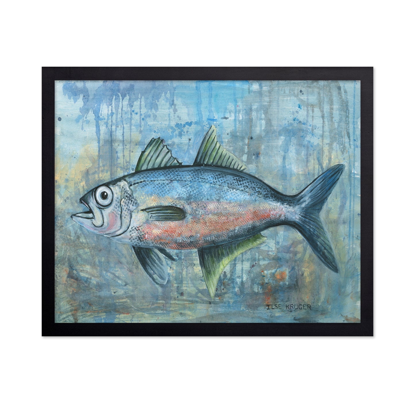 Vibrant Fish Splash