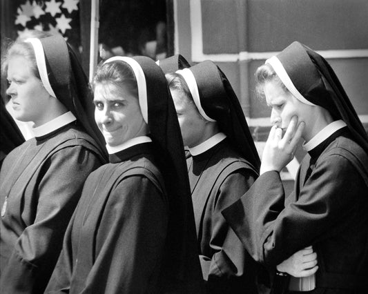 Grinning Nun