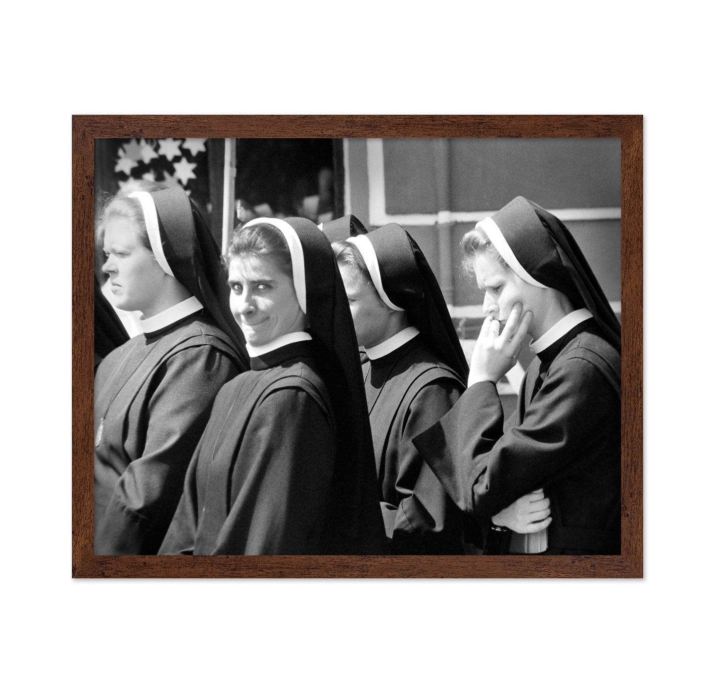 Grinning Nun