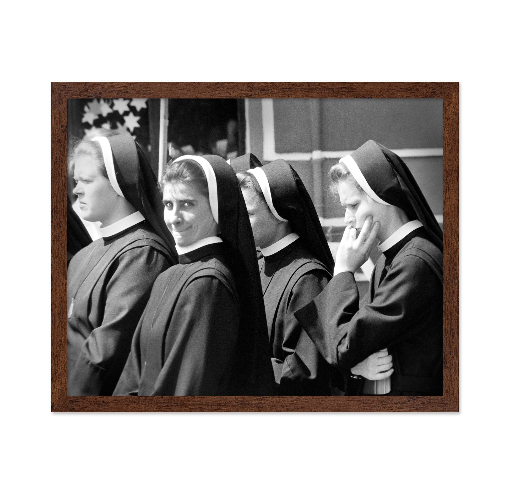 Grinning Nun
