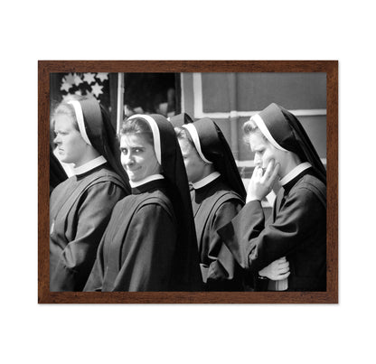 Grinning Nun
