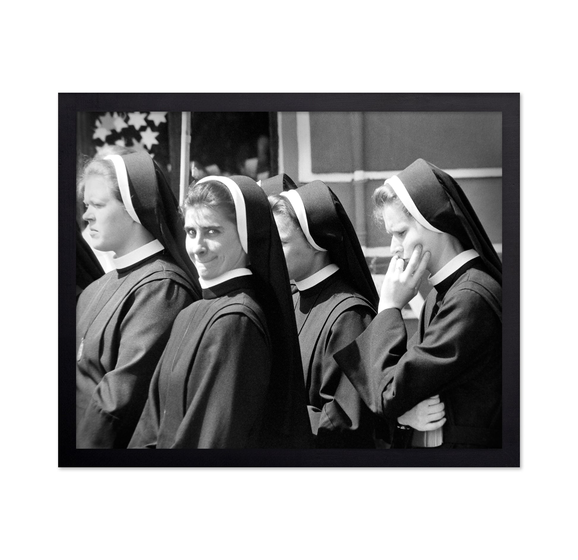 Grinning Nun
