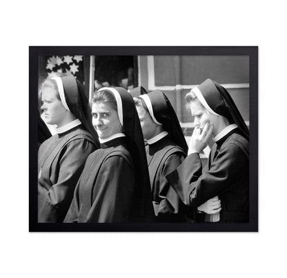 Grinning Nun