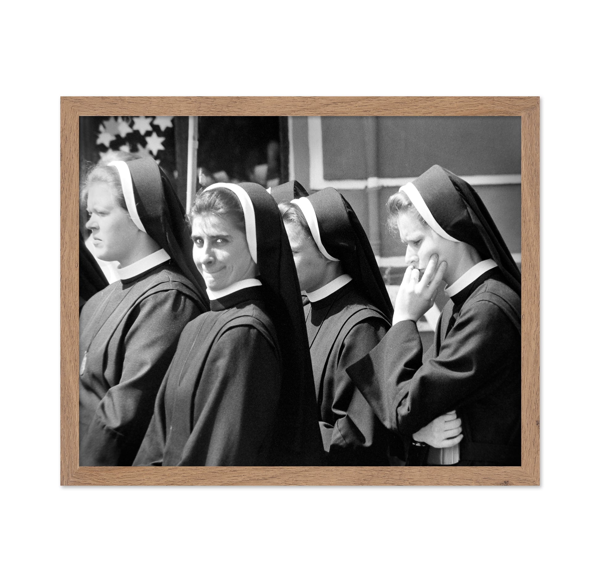Grinning Nun