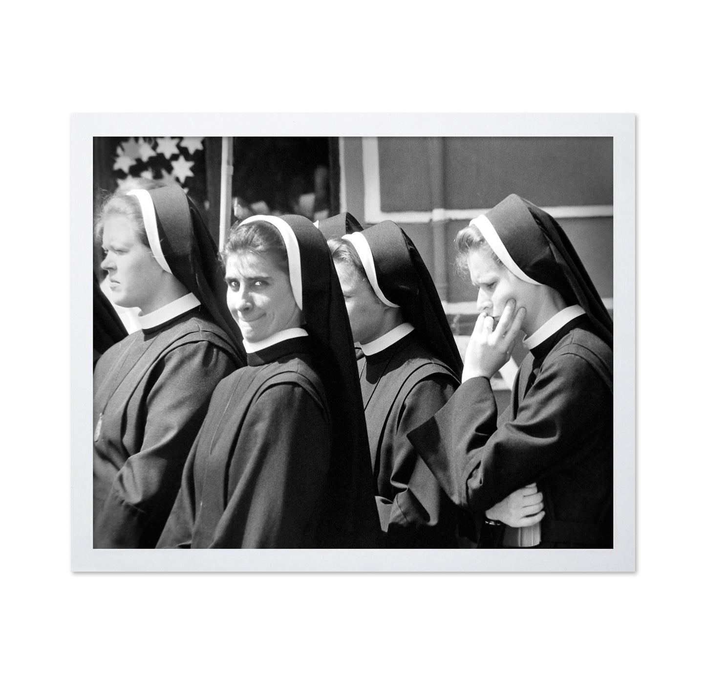 Grinning Nun