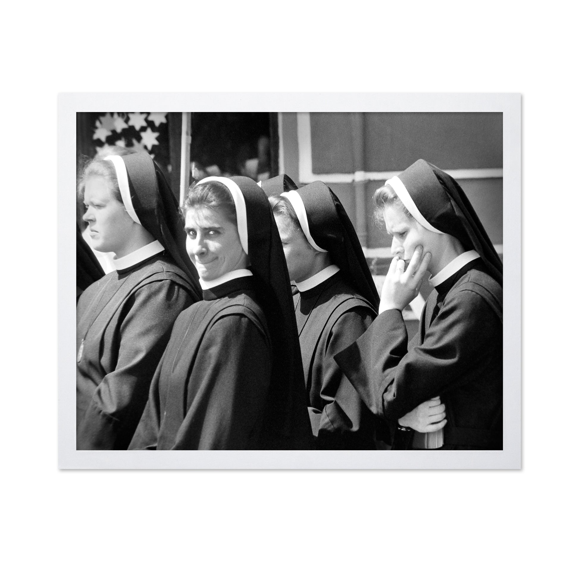 Grinning Nun