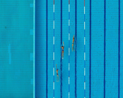 Swimmers in Lanes