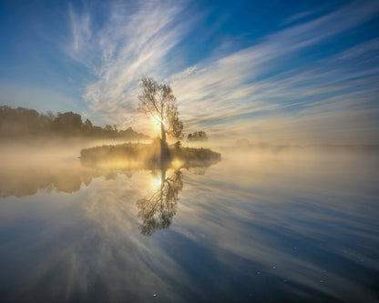 Morning Sunlight Reflection