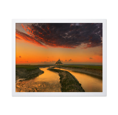 Le Mont Saint Michel - Sunset