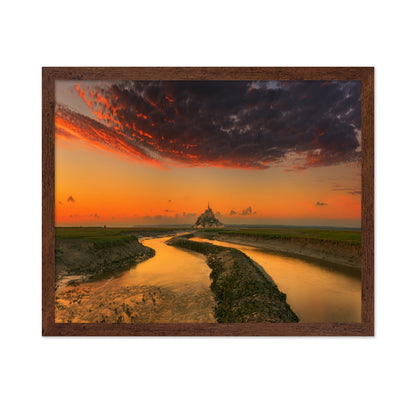 Le Mont Saint Michel - Sunset