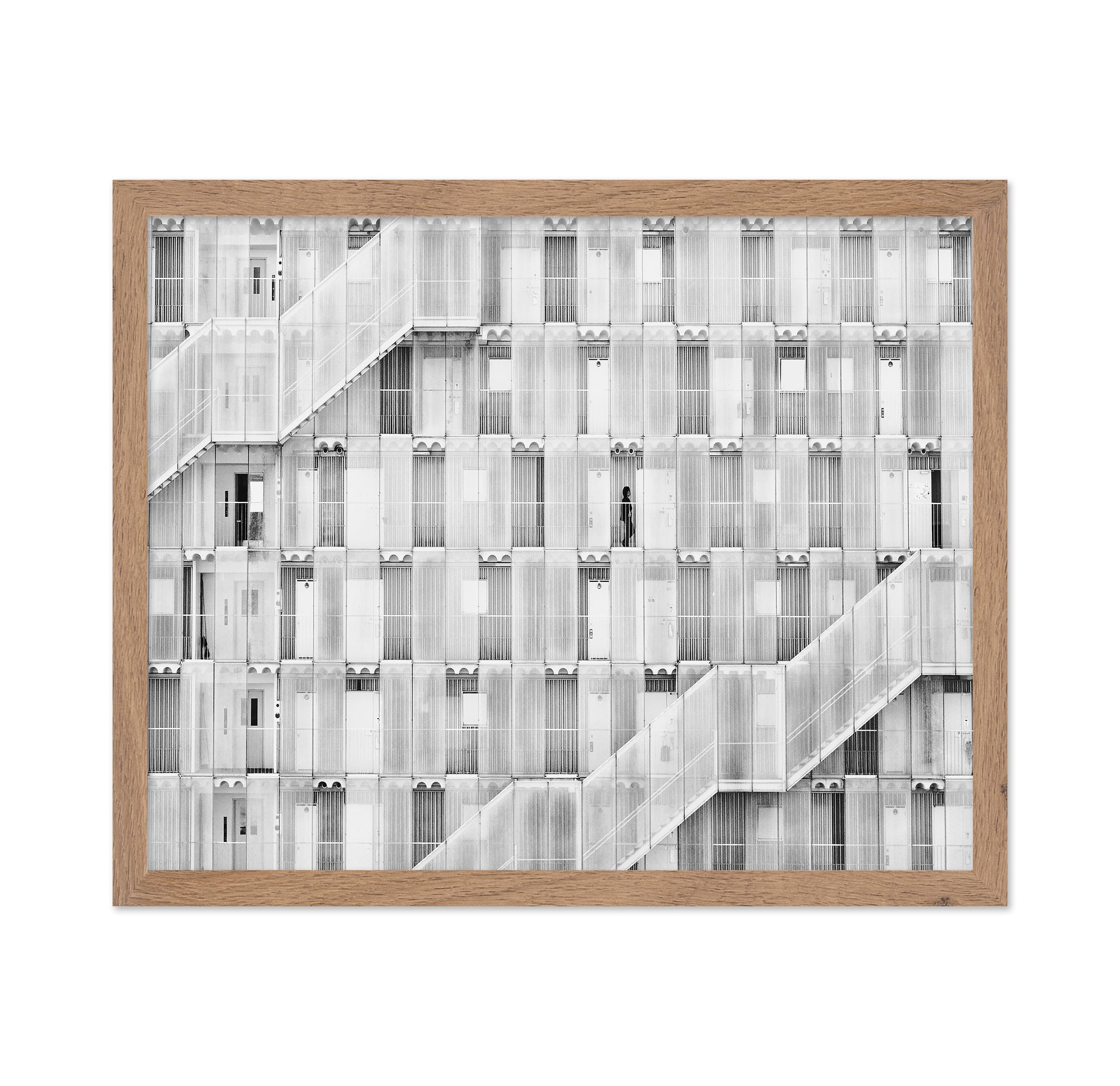 Minimal Hall Silhouette