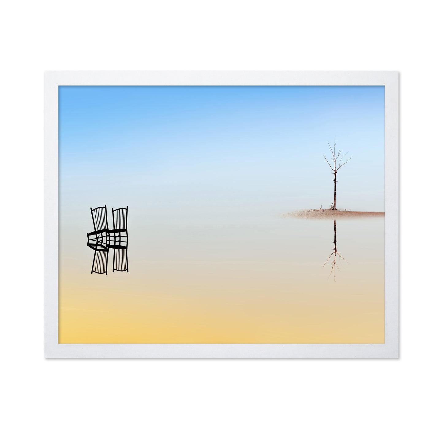 Two Chairs and a Tree