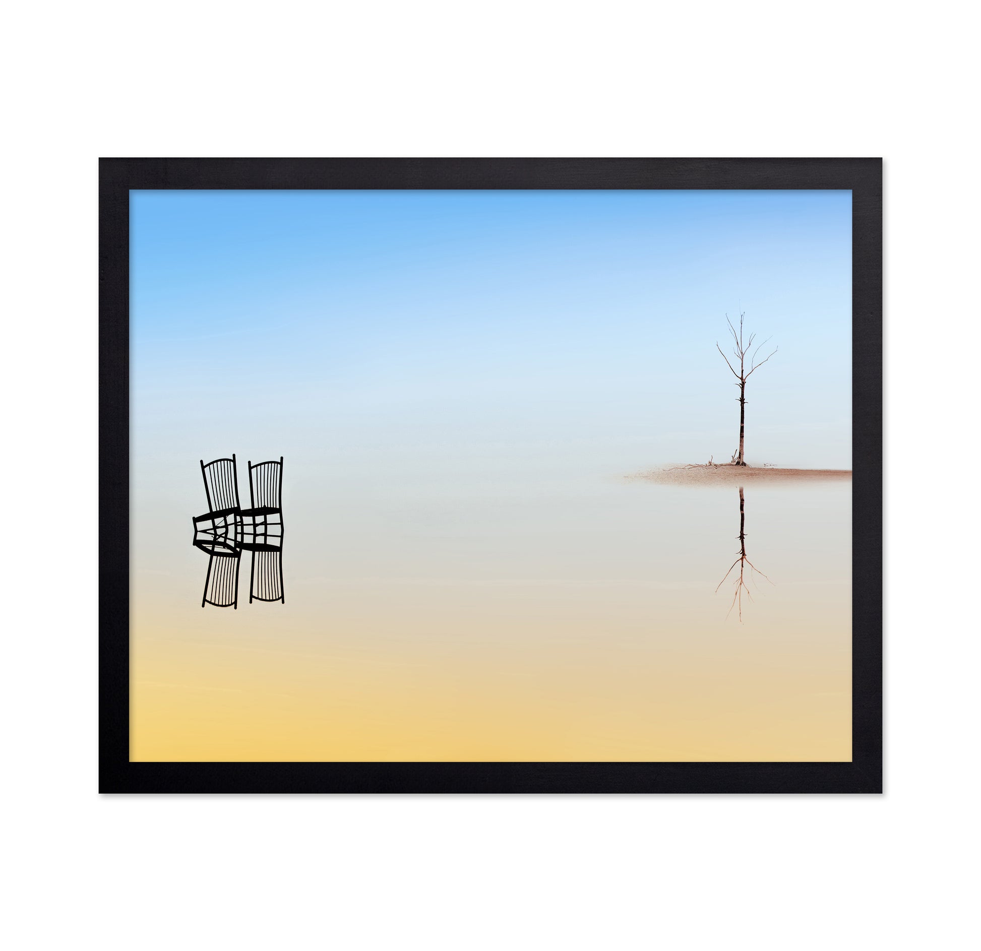 Two Chairs and a Tree