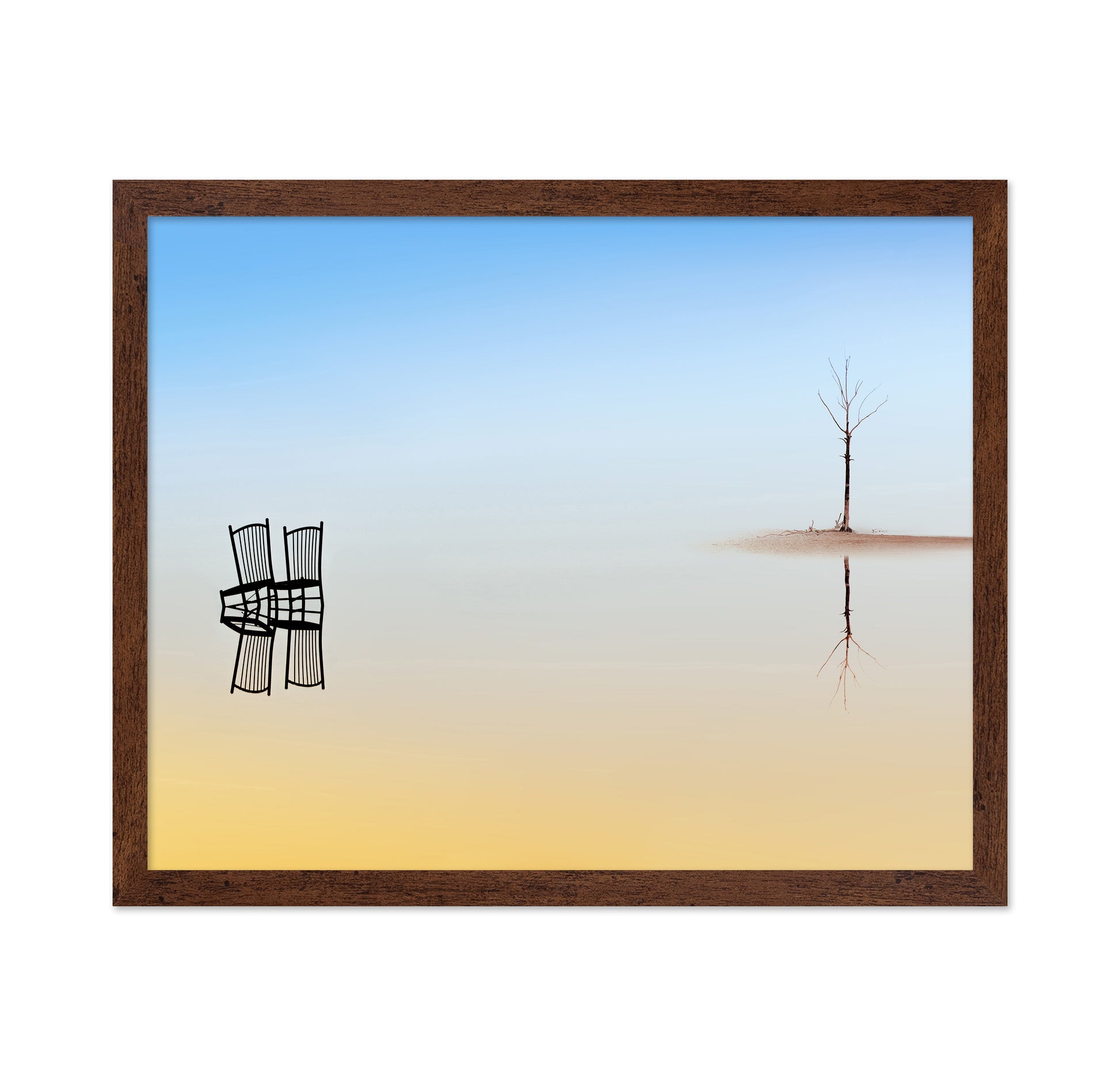 Two Chairs and a Tree