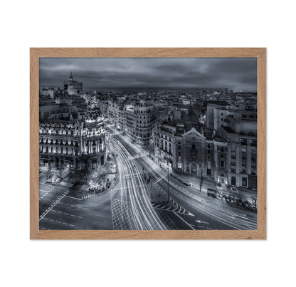 Madrid City Lights