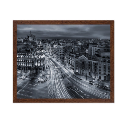 Madrid City Lights