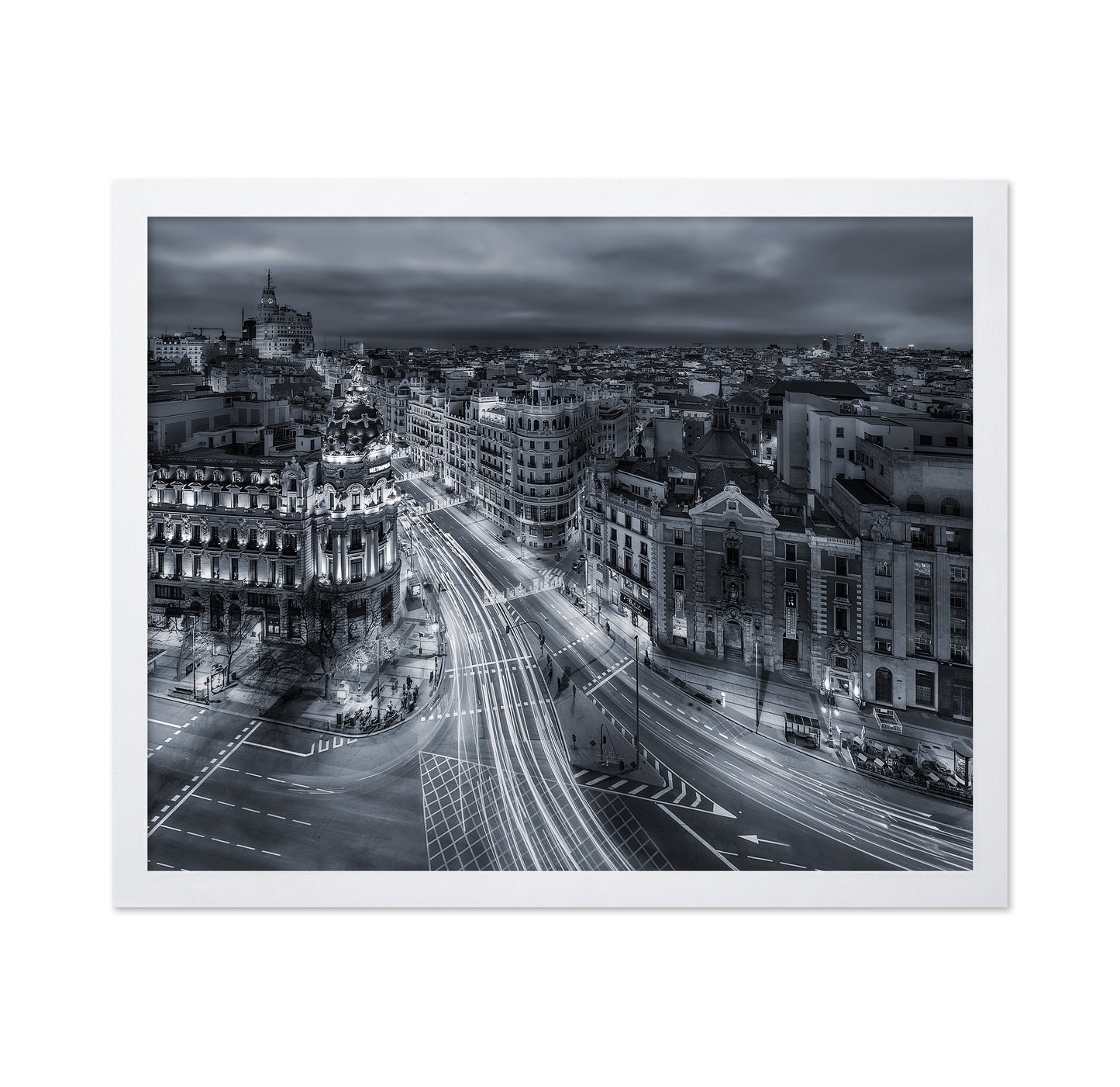 Madrid City Lights