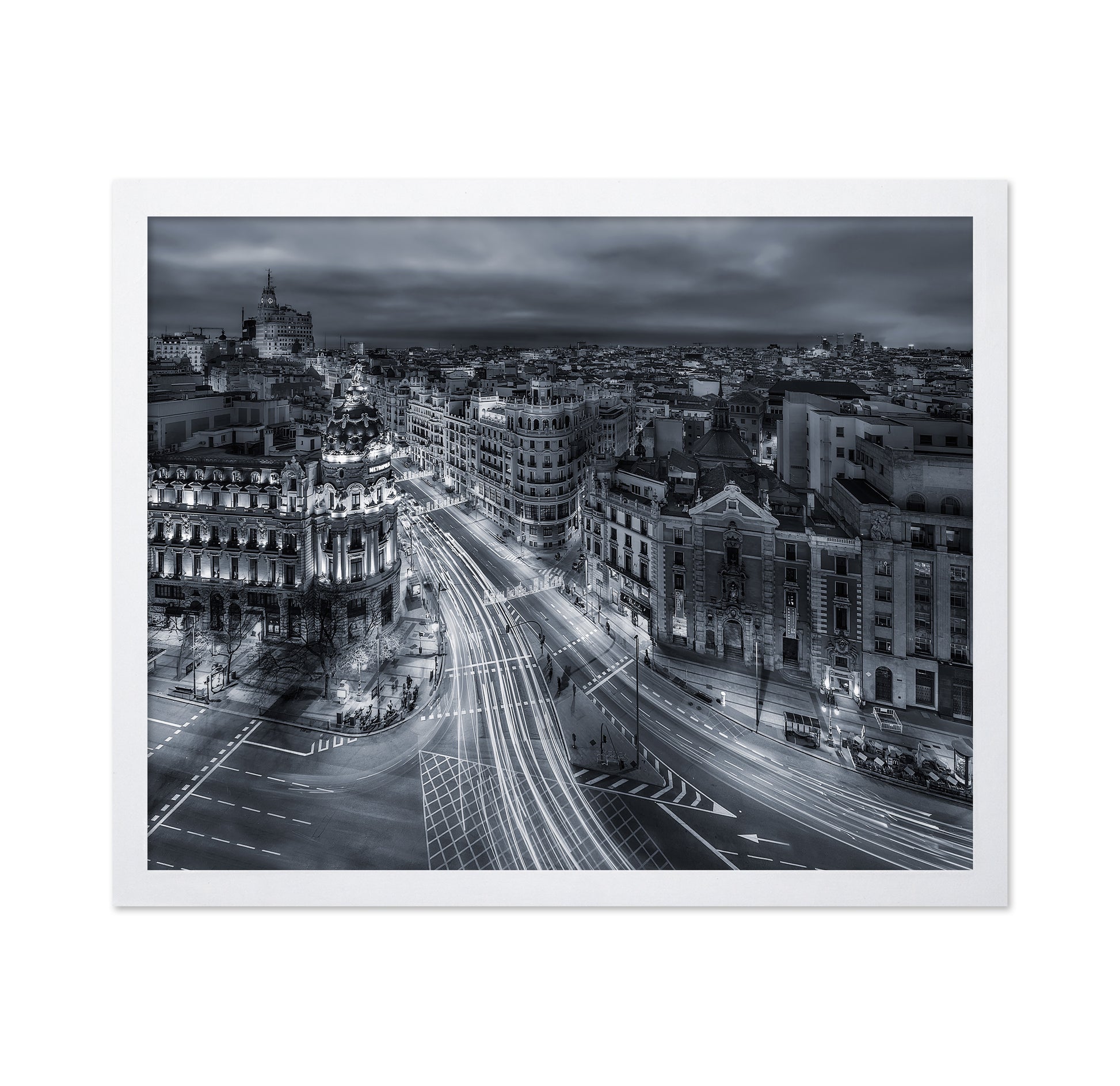 Madrid City Lights