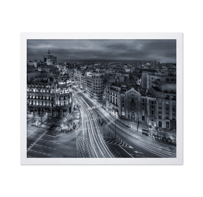 Madrid City Lights