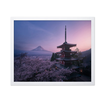 Chureito Pagoda with Mount Fuji