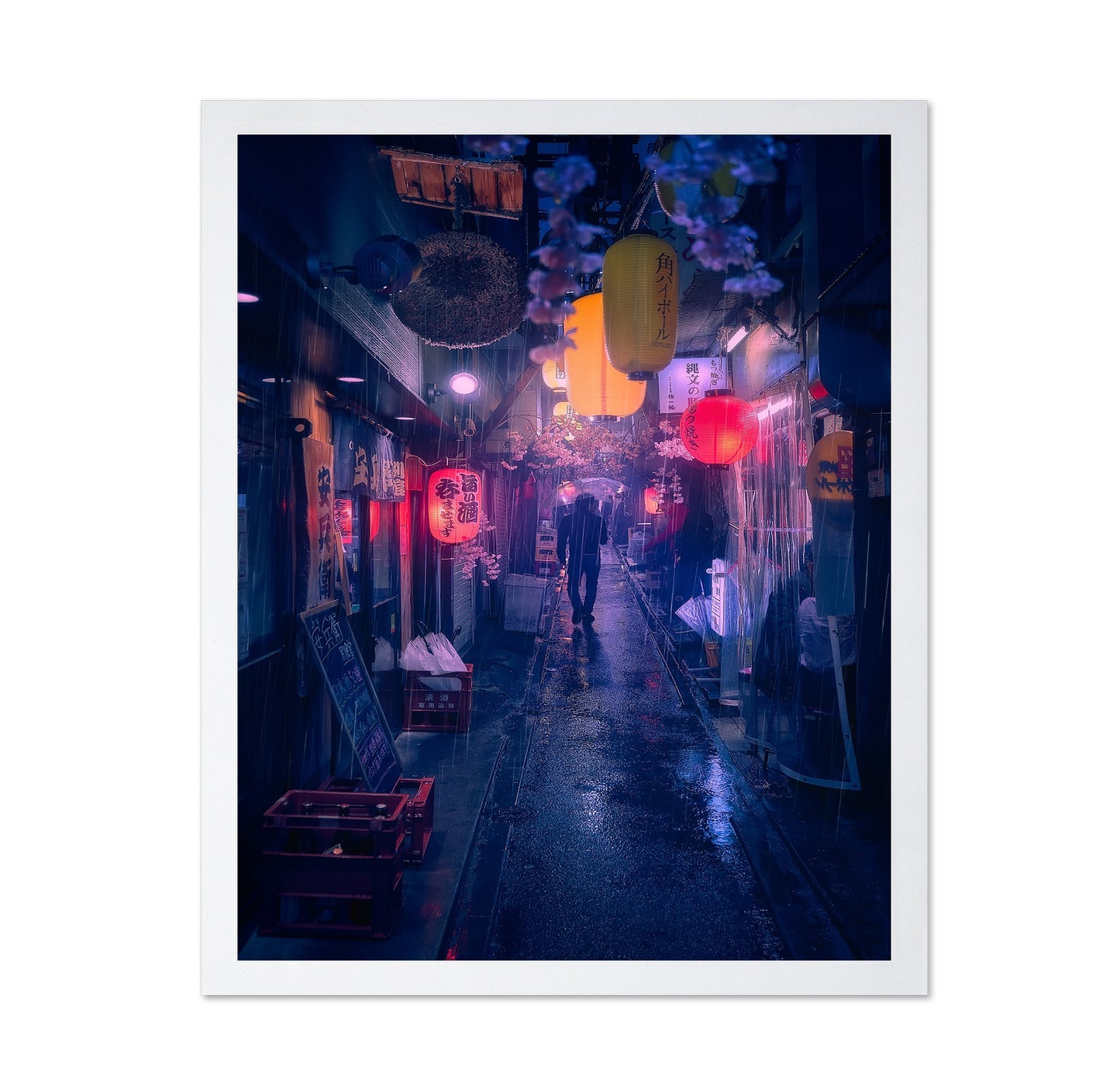 Tokyo Blue Rain
