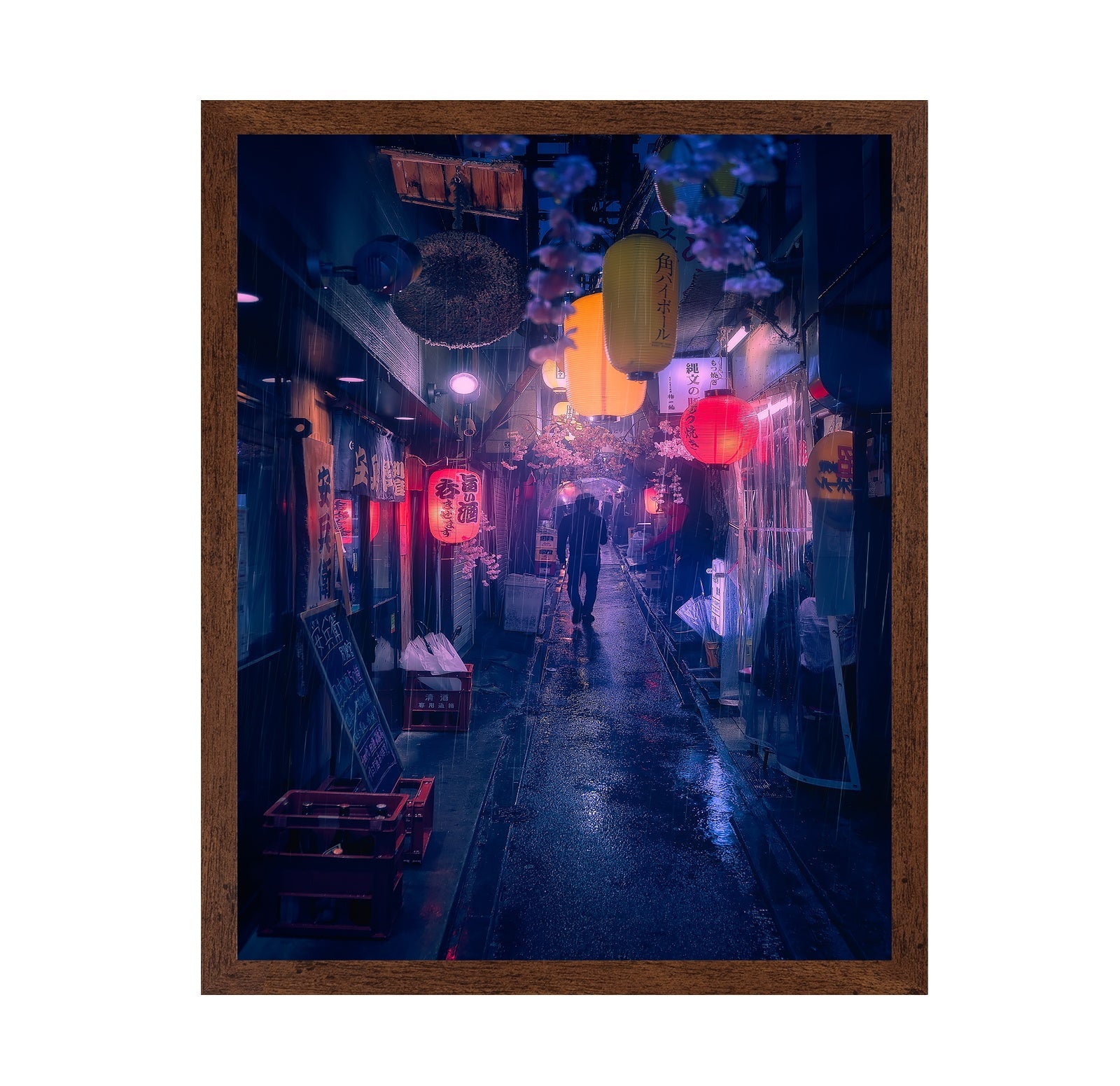 Tokyo Blue Rain