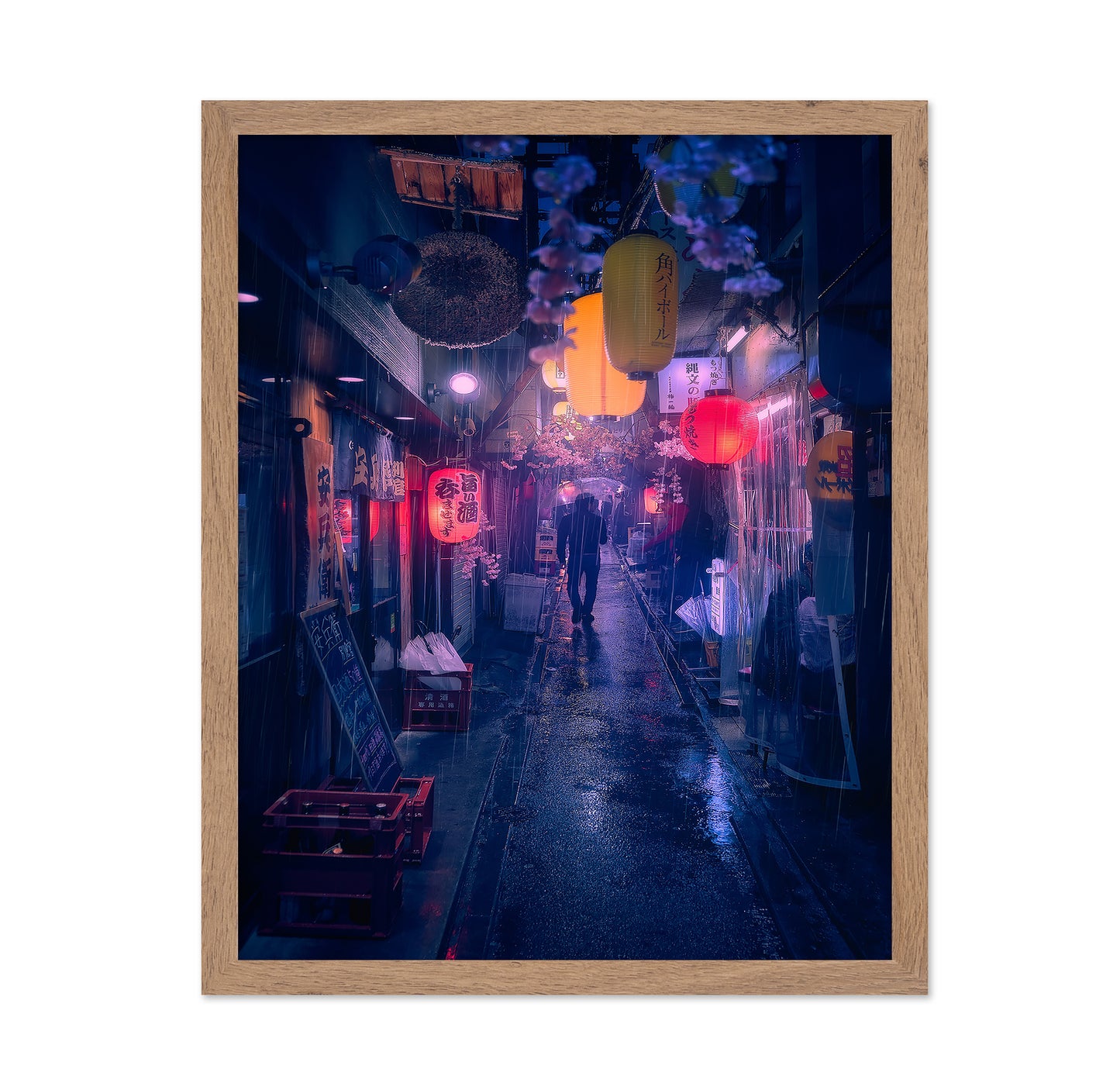 Tokyo Blue Rain