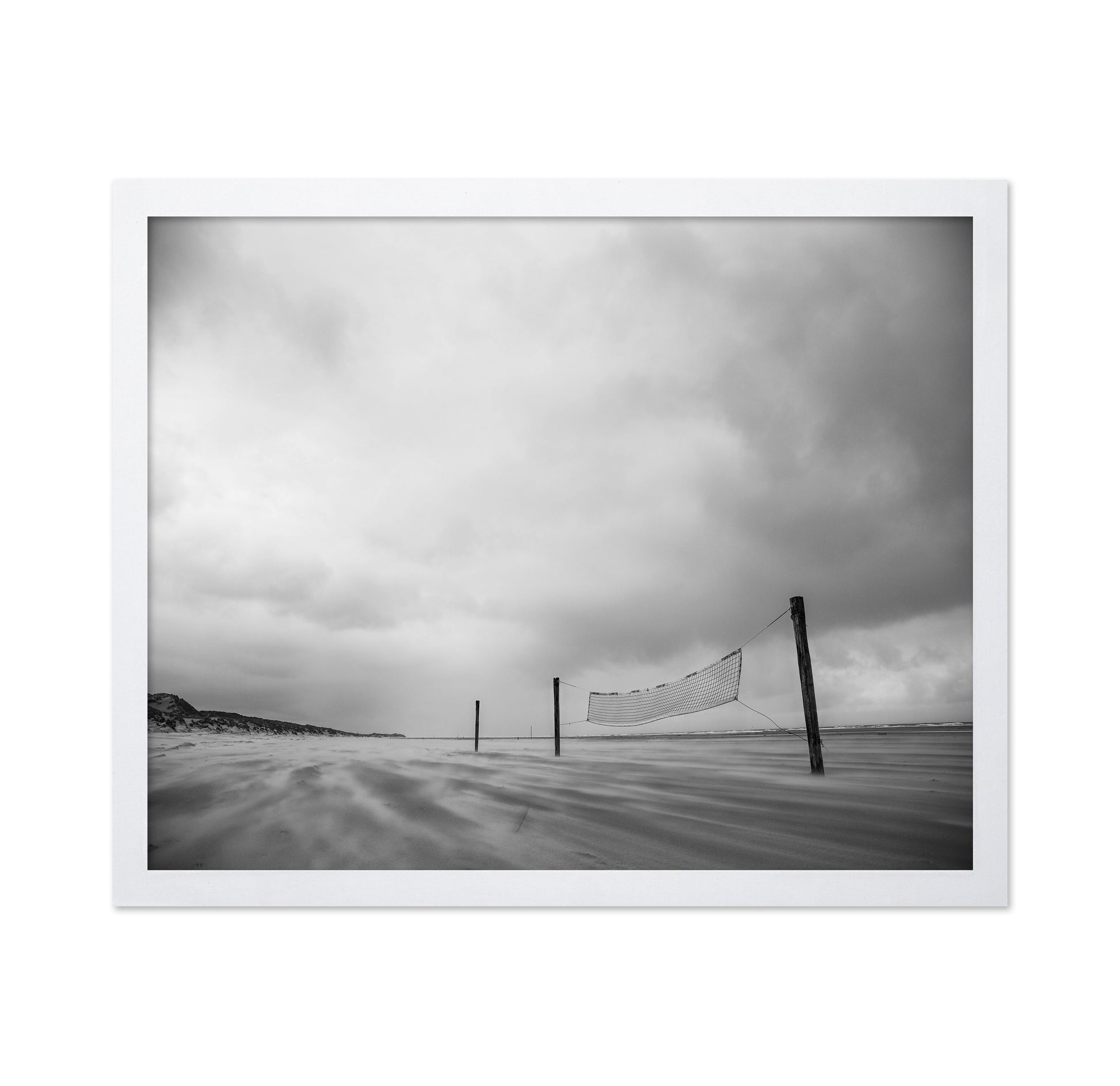 Lonely Beach Volleyball