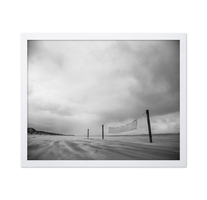 Lonely Beach Volleyball