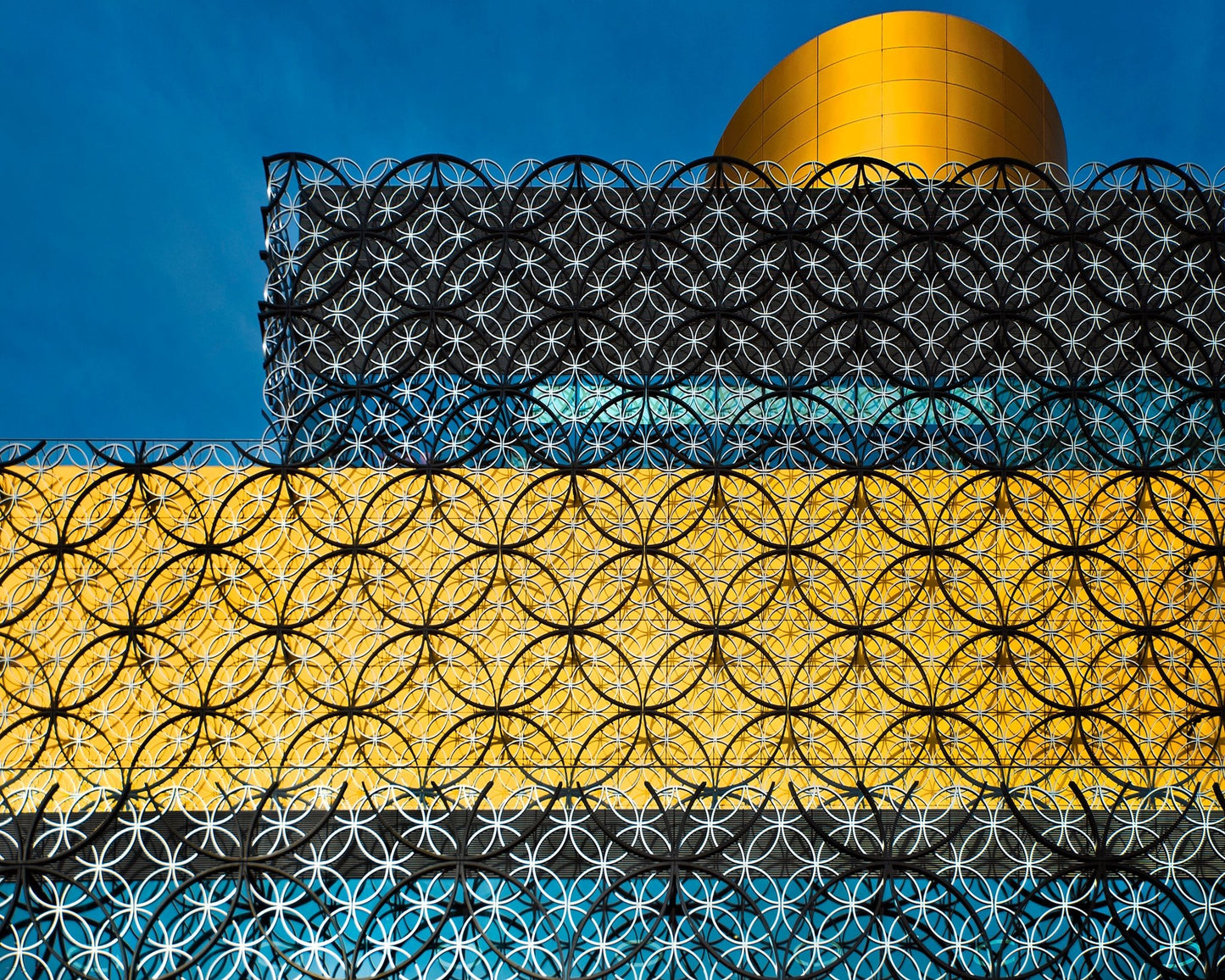 Golden Pattern Facade