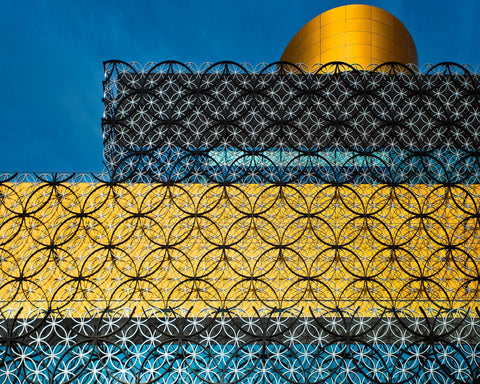Golden Pattern Facade