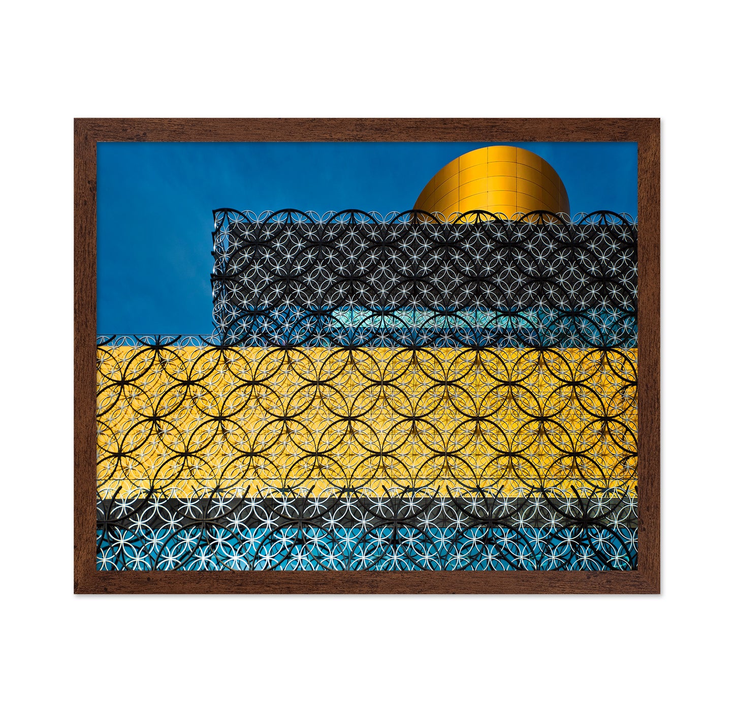 Golden Pattern Facade