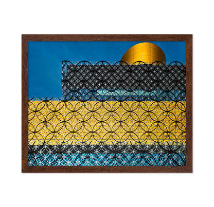 Golden Pattern Facade