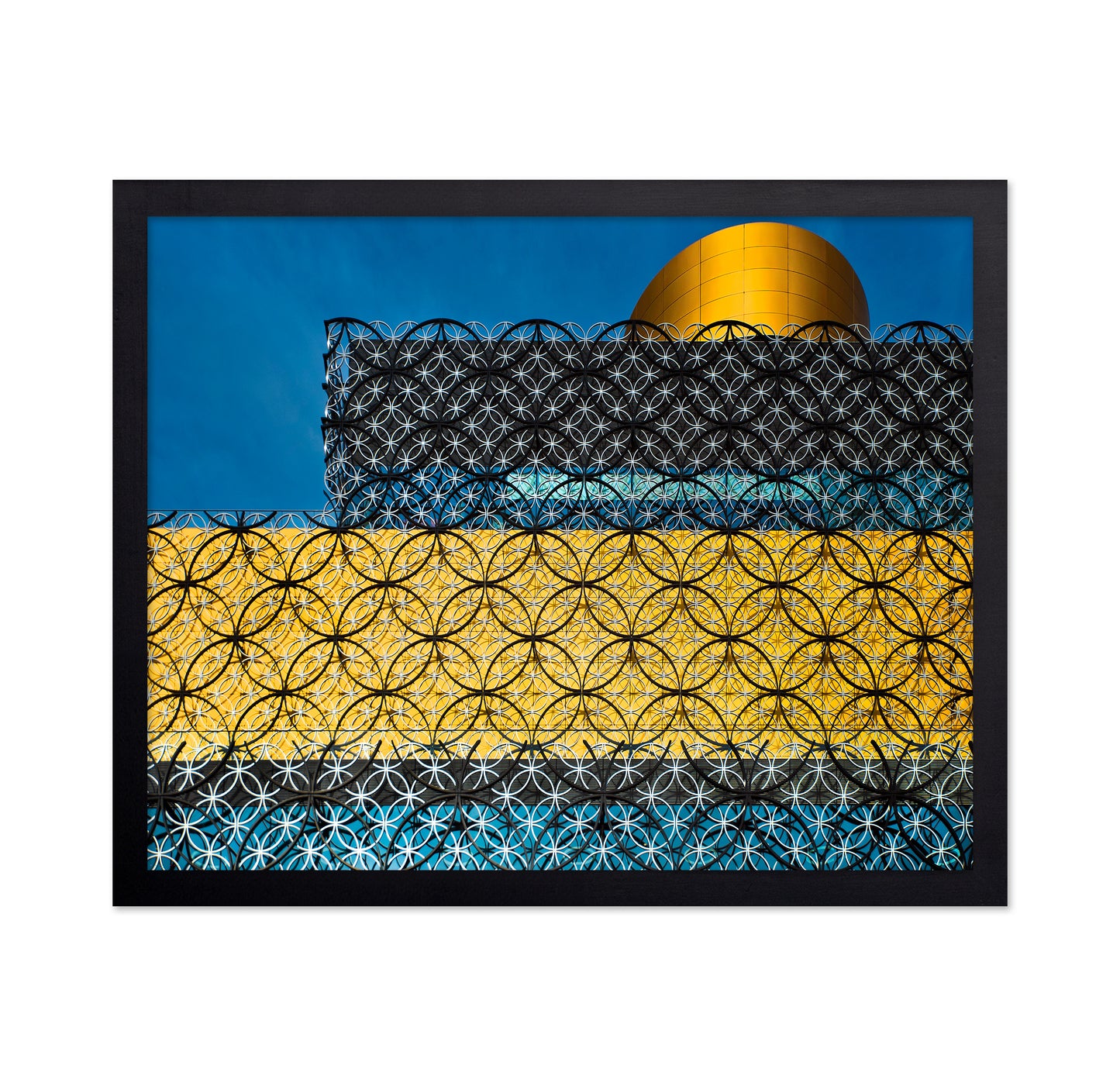 Golden Pattern Facade