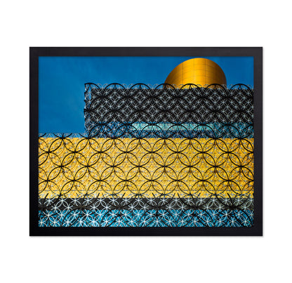 Golden Pattern Facade