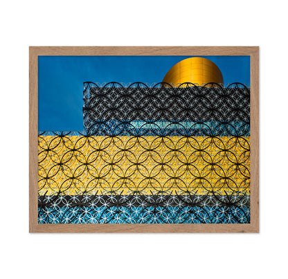 Golden Pattern Facade