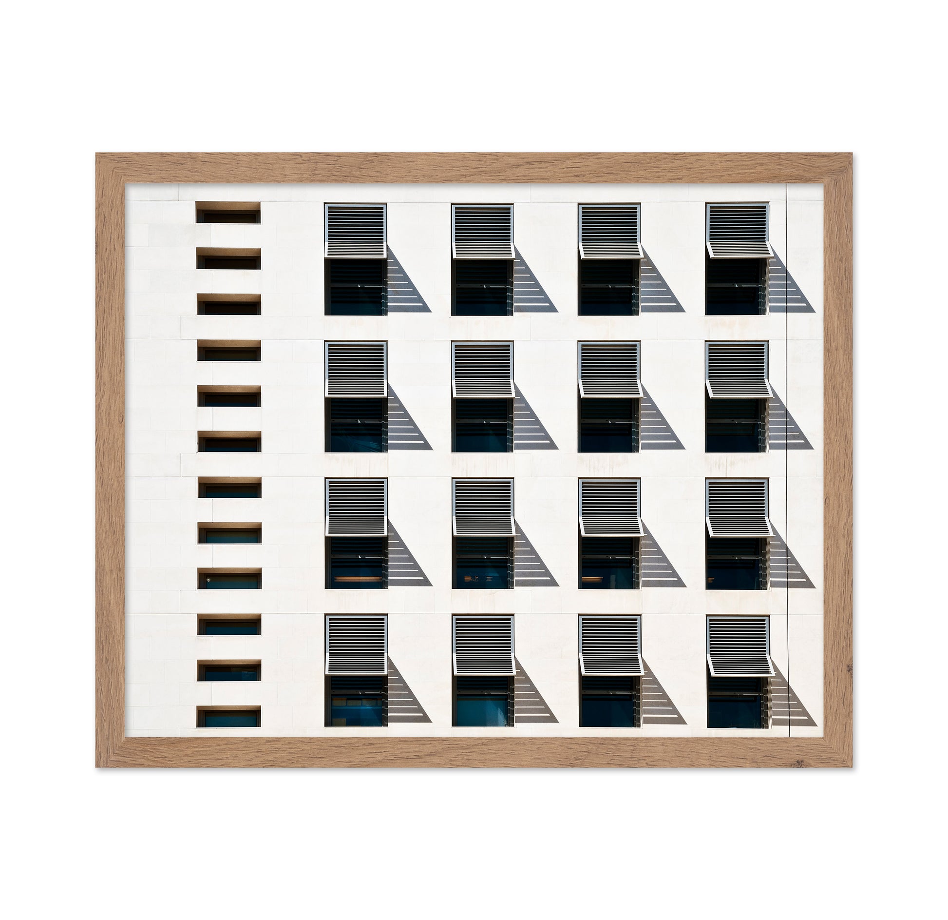 White Window Facade