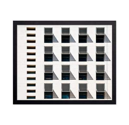 White Window Facade
