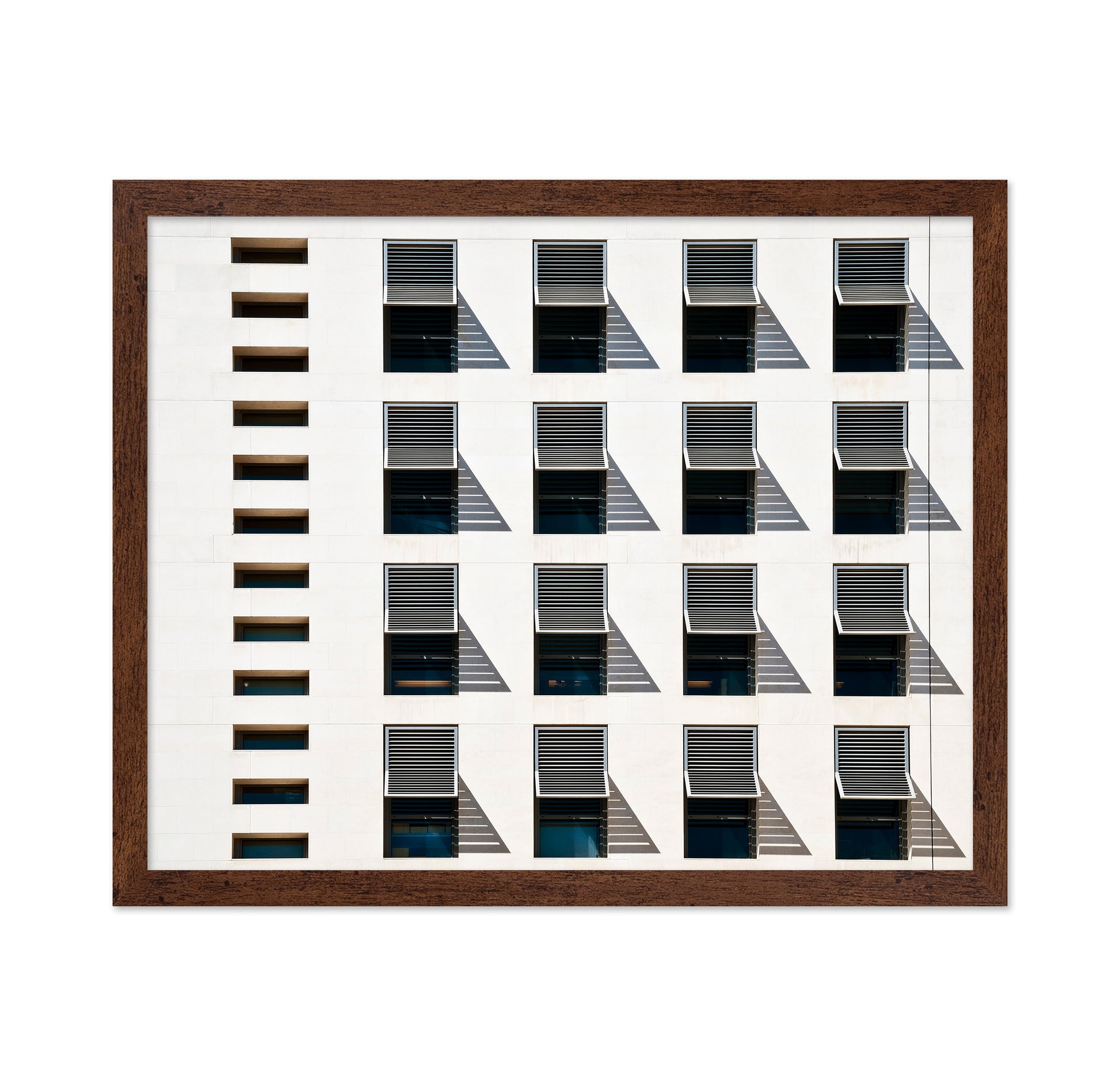 White Window Facade