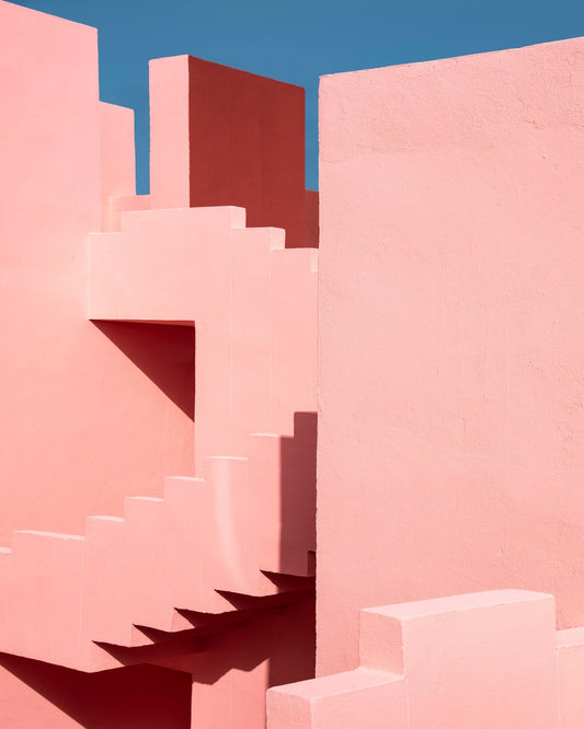 Pink Minimal Staircase