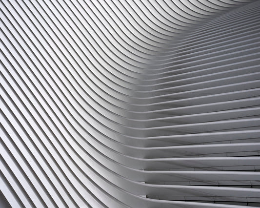 White Curved Ceiling