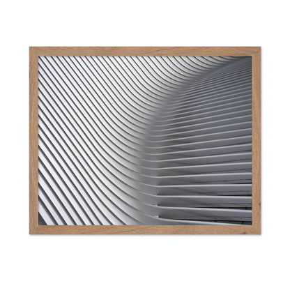 White Curved Ceiling