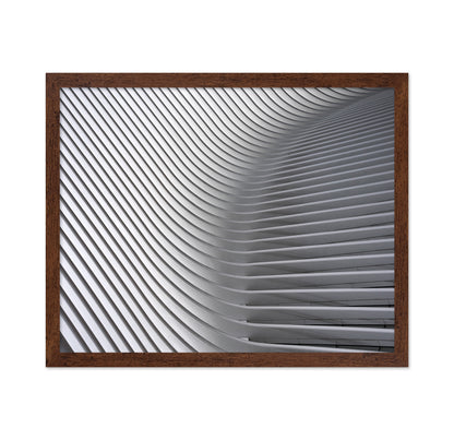 White Curved Ceiling