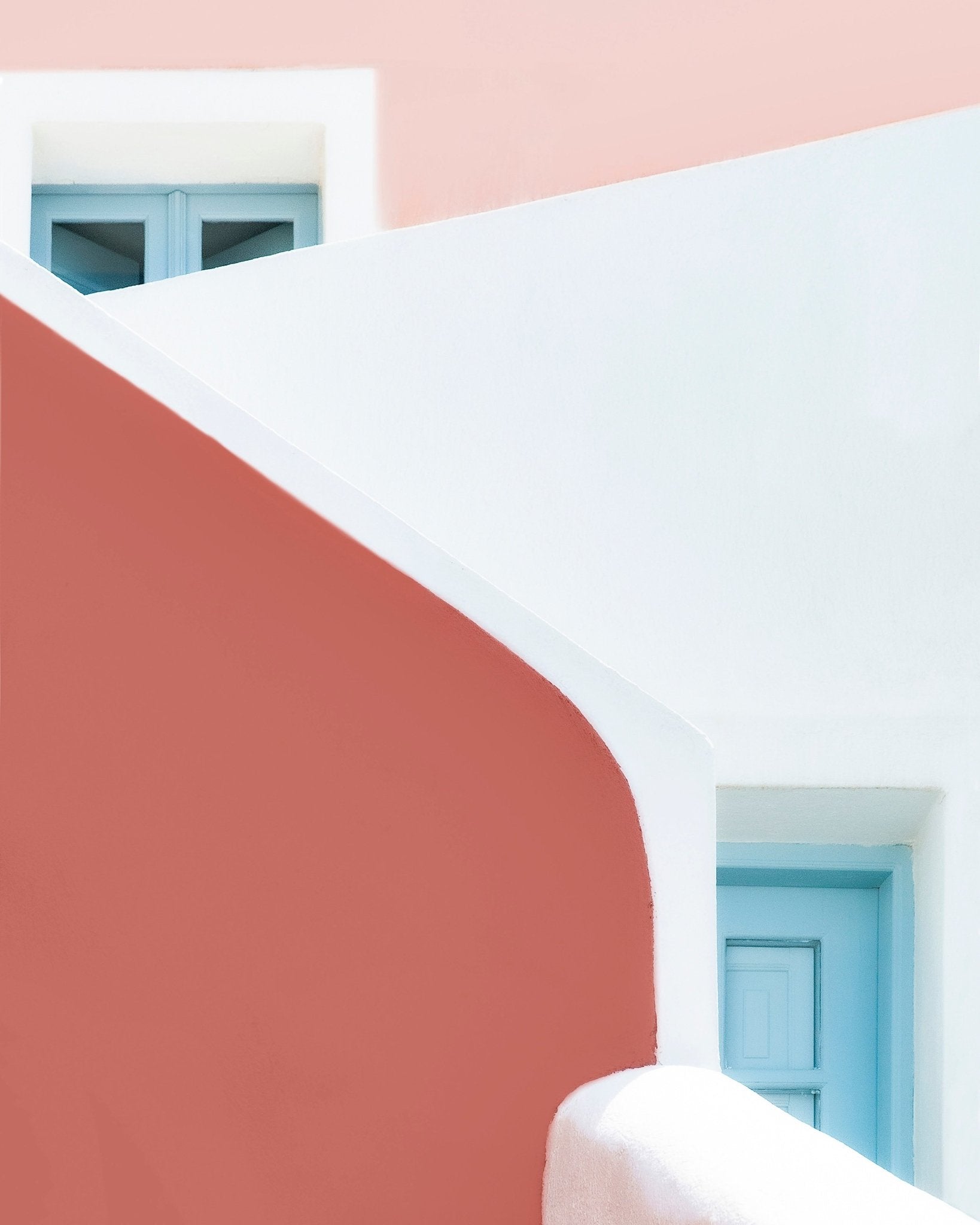 Pastel Island Stairway